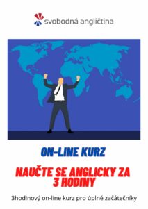 On-line kurz "Naučte se anglicky za 3 hodiny"